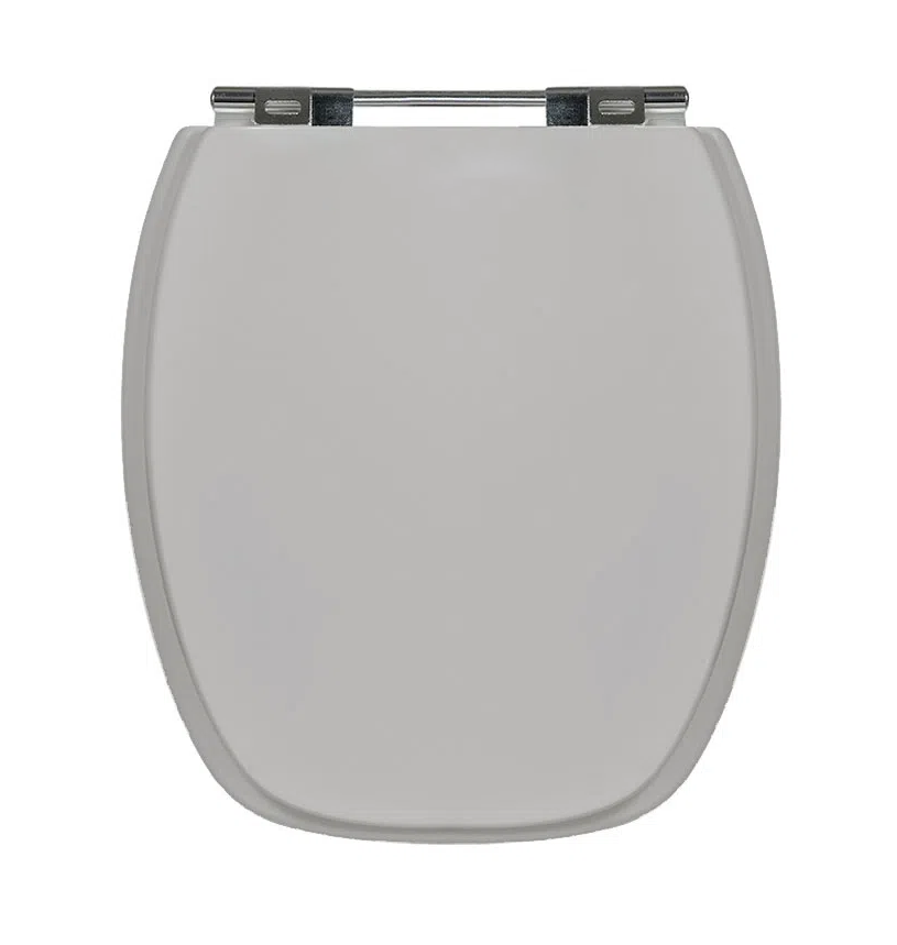 Tampa de Vaso Sanitário Thema Laqueado Cinza para Bacia Incepa - 1