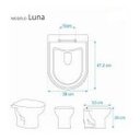 Ver imagem 5 de Tampa De Vaso Sanitário Laqueado Luna Icasa Palha