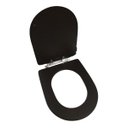 Ver imagem 3 de Tampa de Vaso Sanitário Laqueado Carrara P/Deca Marrom Fosco