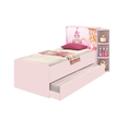 Ver imagem 1 de Cama Bau Liz Solteiro Princesas com Cama Auxiliar Ja Moveis