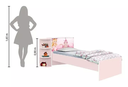 Ver imagem 5 de Cama Bau Liz Solteiro Princesas com Cama Auxiliar Ja Moveis