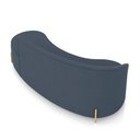 Ver mais imagens de Sofá 4 Lugares Orgânico 220cm Pé Dourado Morgan Suede Azul Mar D03 - D’Rossi