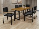 Ver imagem 1 de Conjunto Área Gourmet 6 Cadeiras 1,60x0,90m Itália Paonanda