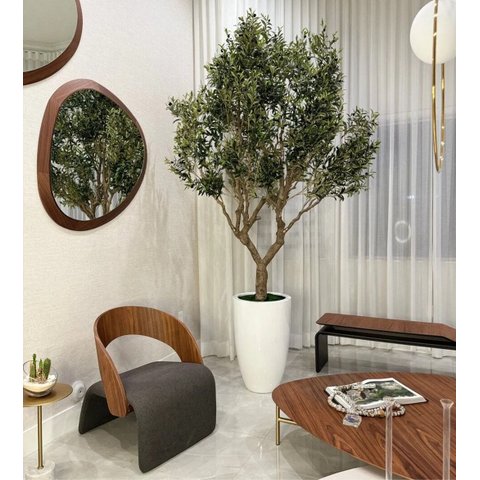 Árvore Oliveira Artificial Planta Premium Realista com 2.50m.