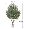 Árvore Oliveira Artificial Planta Premium Realista com 2.50m. - 2