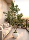 Ver imagem 1 de Árvore Oliveira Artificial Planta Premium Realista com 2.50m.