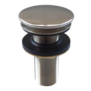 Valvula Ralo Pia Lavatorio Banheiro 7/8 Click Inox Cuba Lavabo