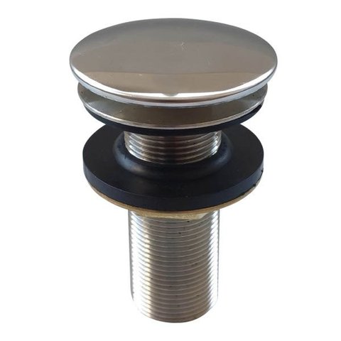 Valvula Ralo Pia Lavatorio Banheiro 7/8 Click Inox Cuba Lavabo