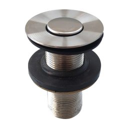 Válvula Click 7/8 Inox Ralo Pia Banheiro Lavatório Cuba - 1