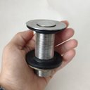 Ver imagem 3 de Válvula Click 7/8 Inox Ralo Pia Banheiro Lavatório Cuba