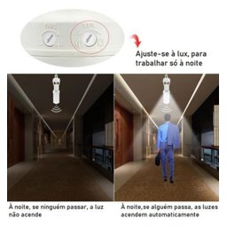 Soquete Lâmpada Bocal E27 com Sensor De Movimento - 5