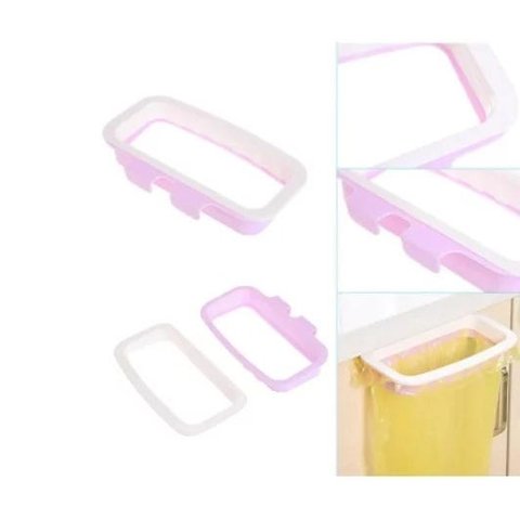 Suporte de Saco de Lixo e Toalheiro:Lilas