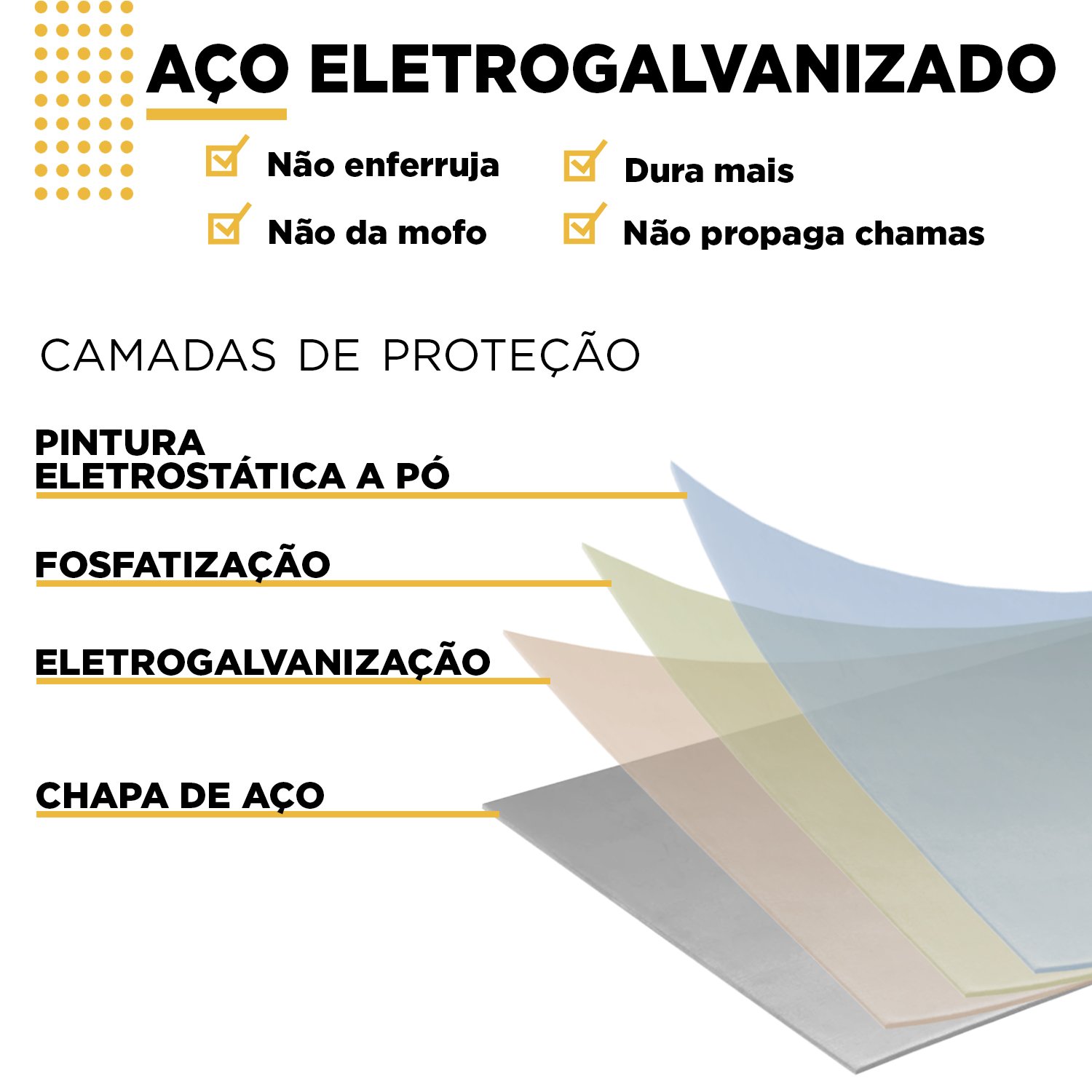 Gabinete para Banheiro em Aço Romã Preto - Cozimax - 6