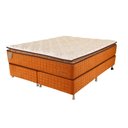Ver imagem 1 de Conjunto Box Brilhante Queen - Molas Ensacadas D45 71x193x203 - Prorelax