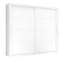 Ver imagem 2 de Guarda-Roupa Casal 2 Portas de Correr Branco Ártico - Imperador Plus/Zanzini