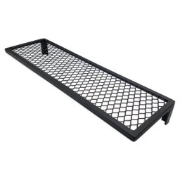 Prateleira Decorativa Jardim Orquideas Floreira Aço Preta - 1