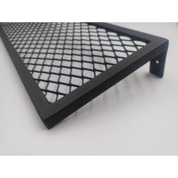 Prateleira Decorativa Jardim Orquideas Floreira Aço Preta - 5