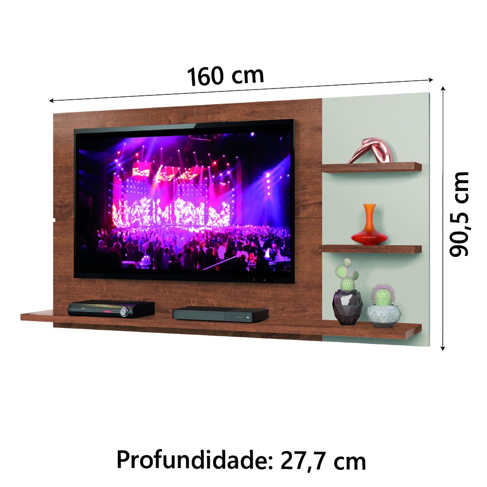 Painel para Tv até 49 Polegadas New Clean Natura / Off White - 4