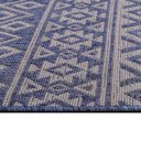 Ver imagem 4 de Tapete Sisalis para Área Interna e Externa – Jolitex - Clássic Azul-marfim - 150x200cm