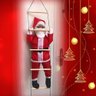 Boneco Papai Noel Subindo Escada Natal 90cm Tecido Plástico - 6