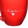 Caneca  L'amour em Porcelana Vermelha 300ml - 6