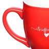 Caneca  L'amour em Porcelana Vermelha 300ml - 5