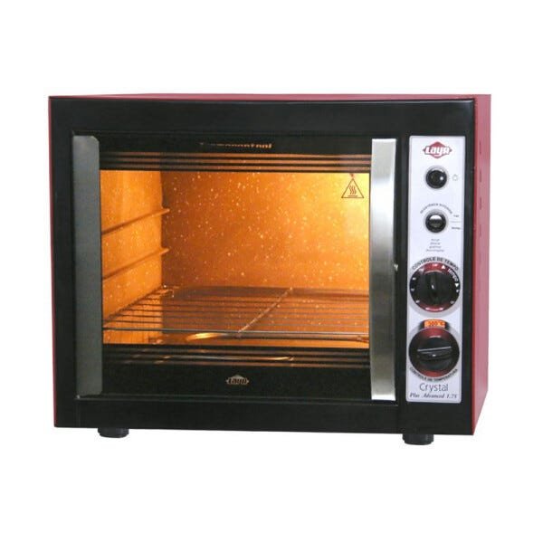 Forno 46l Layr Vermelho - Elétrico - Crystal Plus Advanced Redy - 220v
