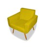 Poltrona Decorativa Anita Suede Amarela – Tutu Decor - 2