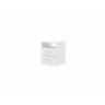 Mesa de Cabeceira 2 Gavetas Mdp 36x46,5x38cm Branco 1040 - 1