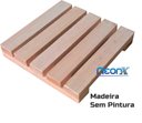 Ver imagem 1 de Deck de Madeira Modular 25x25 Cm Réguas 4 Cm sem Pintura Neonx:sem Pintura