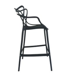 Kit 2 Banquetas Allegra Comercial Leve Resistente Pronto Uso:preto - 4