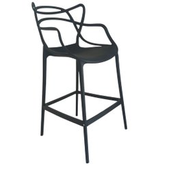 Kit 2 Banquetas Allegra Comercial Leve Resistente Pronto Uso:preto - 2