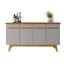 Ver imagem 1 de Aparador Buffet Opala Naturalle Off White 2076644 Bechara