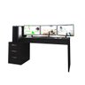 Mesa para Computador Notebook Desk Game Hades 5000 Preto Black - Fdecor - 3