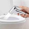 Ducha Higienica Completa Cromada Chuveirinho Mangueira Banheiro Casa Lavabo Flexivel Suporte Box - 8