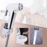 Ducha Higienica Completa Cromada Chuveirinho Mangueira Banheiro Casa Lavabo Flexivel Suporte Box - 9