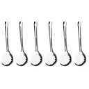 Ver imagem 1 de Kit 6 Escumadeiras 33cm Aço Inox para Frituras Espumadeiras de Arroz Grande 