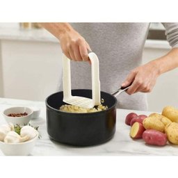 Amassador de Batatas 16 cm Easy Mash Branco Joseph Joseph - 4