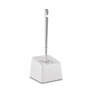 Suporte Uz com Escova para Banheiro Branco Uz548-br