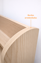 Ver imagem 5 de Revisteiro Infantil Montessori 3 em 1 Mdf Porta Livros com Prateleira