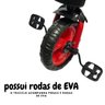 Triciclo Infantil com Pedal Bicicleta Motoca 3 Rodas Passeio com Cestos Vermelho Importway Bw308vm - 4