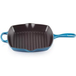 Grelha Quadrada Signature 26 cm Azul Marseille Le Creuset - 1
