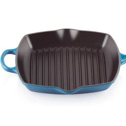 Grelha Quadrada Signature 26 cm Azul Marseille Le Creuset - 5
