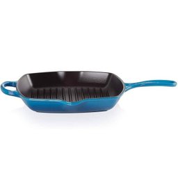 Grelha Quadrada Signature 26 cm Azul Marseille Le Creuset - 2
