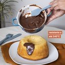 Ver imagem 3 de ESPÁTULA DE SILICONE DUPLO RETA PÃO DURO PEQUENA - OIKOS