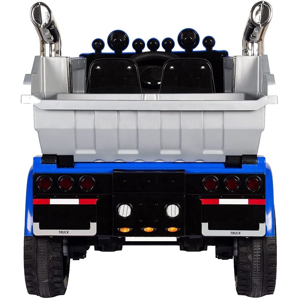 Caminhão Elétrico Infantil Transformer 12V com 2 Motores e Controle Remoto Azul - 5