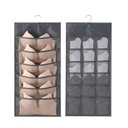 Ver imagem 3 de Organizador de Roupa Dupla Face 24 Bolsos Cabide Porta Sutiã