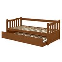 Ver imagem 3 de Sofá Cama de Madeira com Cama Auxiliar de Solteiro Woodstore
