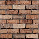 Ver imagem 1 de Papel de Parede Tijolo Tijolinho Marrom Rolo Adesivo 10m