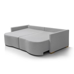 Sofá Cama Retrátil 2 Lugares 184 Cm Moscow Redenobre:cinza Claro - 7